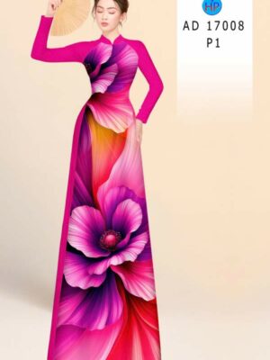 Vải Áo Dài Hoa In 3D Thu Hút AD 17008 35 1786347801 187 Vai Ao Dai Hoa In 3D Thu Hut AD 17008