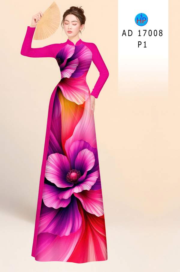 Vải Áo Dài Hoa In 3D Thu Hút AD 17008 17 1786347801 187 Vai Ao Dai Hoa In 3D Thu Hut AD 17008