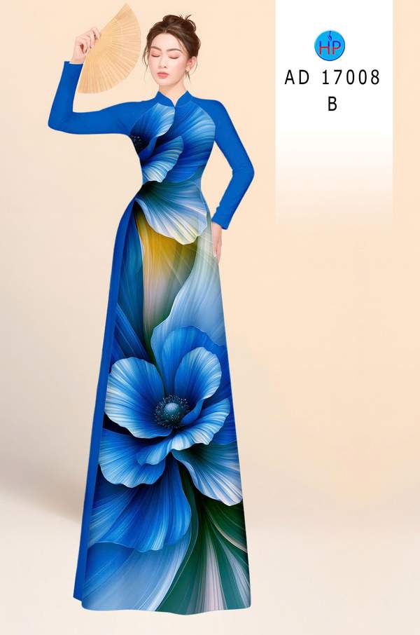 Vải Áo Dài Hoa In 3D Thu Hút AD 17008 15 1786347801 55 Vai Ao Dai Hoa In 3D Thu Hut AD 17008