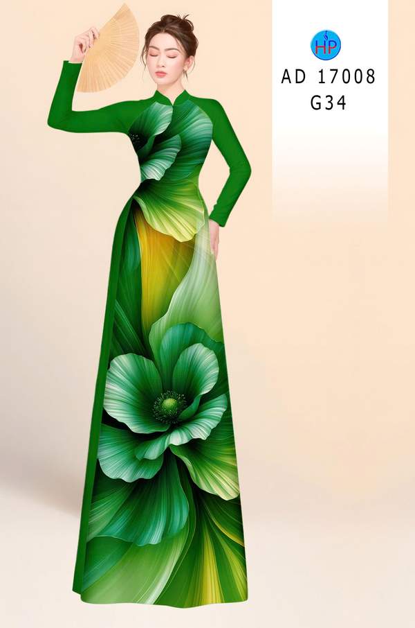 Vải Áo Dài Hoa In 3D Thu Hút AD 17008 1 1786347801 610 Vai Ao Dai Hoa In 3D Thu Hut AD 17008