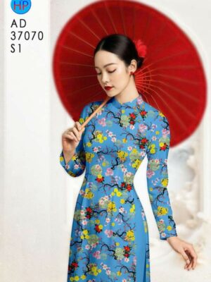 1786348269 364 Vai Ao Dai Hoa Mai Deu Moi Ra AD 37070