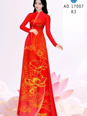 1786411942 204 Vai Ao Dai Hoa Sen Vua Ra AD 17007