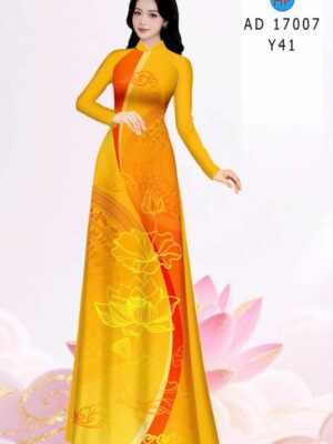 1786411943 303 Vai Ao Dai Hoa Sen Vua Ra AD 17007