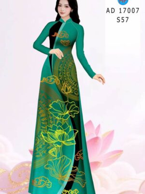 1786411943 77 Vai Ao Dai Hoa Sen Vua Ra AD 17007
