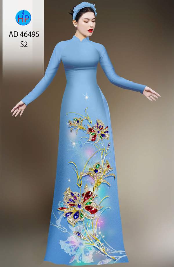 Vải Áo Dài Hoa In 3D Thiết Kế 2026 AD 46495 4 1786675434 293 Vai Ao Dai Hoa In 3D Thiet Ke 2026 AD