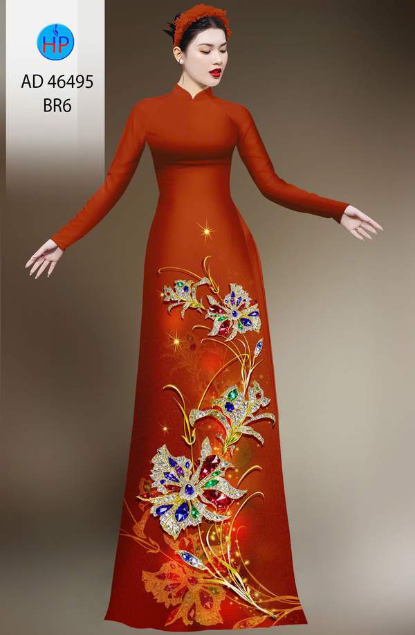 Vải Áo Dài Hoa In 3D Thiết Kế 2026 AD 46495 7 1786675434 453 Vai Ao Dai Hoa In 3D Thiet Ke 2026 AD