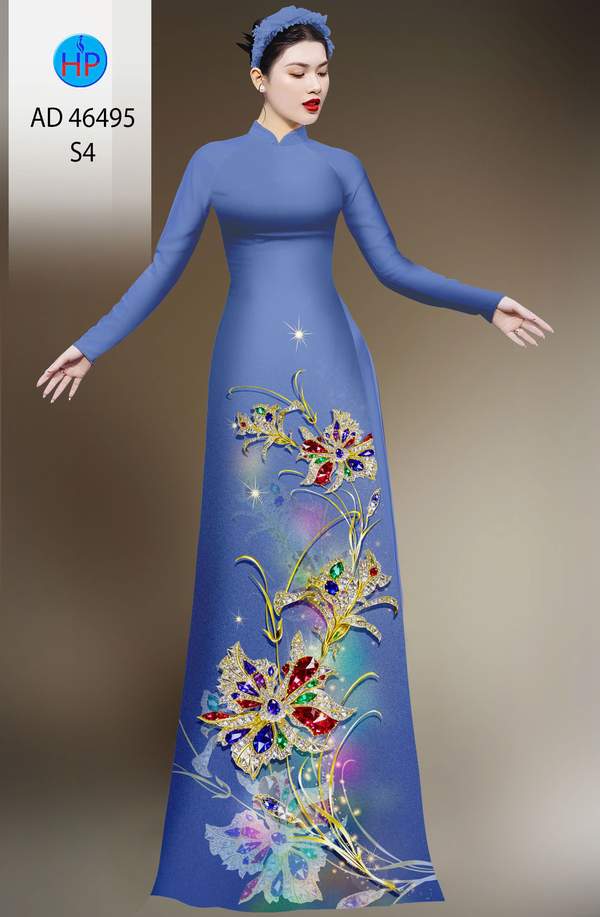 Vải Áo Dài Hoa In 3D Thiết Kế 2026 AD 46495 11 1786675434 461 Vai Ao Dai Hoa In 3D Thiet Ke 2026 AD
