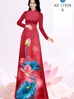 Vải Áo Dài Hoa Sen Mới Ra AD 17039 22 1786779191 382 Vai Ao Dai Hoa Sen Moi Ra AD 17039