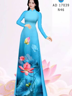 Vải Áo Dài Hoa Sen Mới Ra AD 17039 29 1786779192 123 Vai Ao Dai Hoa Sen Moi Ra AD 17039