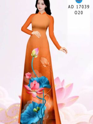 Vải Áo Dài Hoa Sen Mới Ra AD 17039 26 1786779192 151 Vai Ao Dai Hoa Sen Moi Ra AD 17039