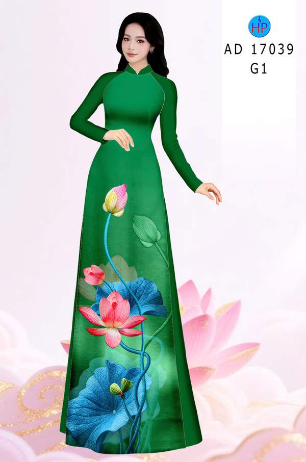Vải Áo Dài Hoa Sen Mới Ra AD 17039 12 1786779192 230 Vai Ao Dai Hoa Sen Moi Ra AD 17039