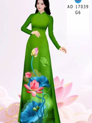 Vải Áo Dài Hoa Sen Mới Ra AD 17039 25 1786779192 422 Vai Ao Dai Hoa Sen Moi Ra AD 17039