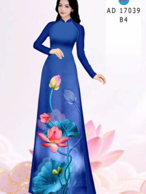 Vải Áo Dài Hoa Sen Mới Ra AD 17039 33 1786779193 397 Vai Ao Dai Hoa Sen Moi Ra AD 17039