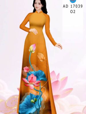 Vải Áo Dài Hoa Sen Mới Ra AD 17039 32 1786779193 44 Vai Ao Dai Hoa Sen Moi Ra AD 17039