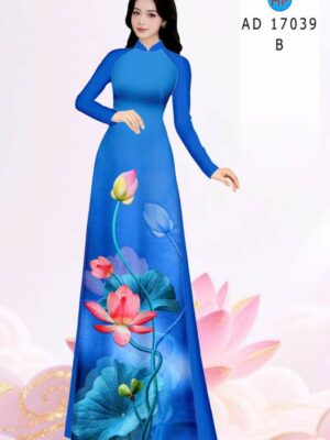 Vải Áo Dài Hoa Sen Mới Ra AD 17039 36 1786779193 574 Vai Ao Dai Hoa Sen Moi Ra AD 17039