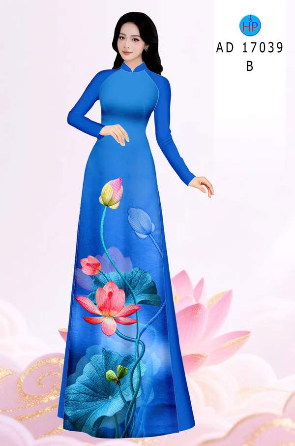 Vải Áo Dài Hoa Sen Mới Ra AD 17039 18 1786779193 574 Vai Ao Dai Hoa Sen Moi Ra AD 17039