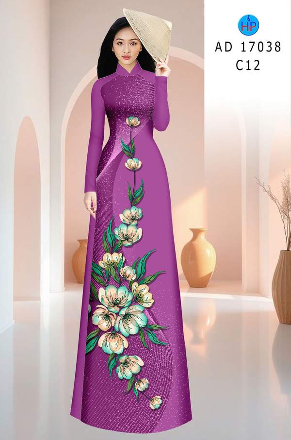 Vải Áo Dài Hoa In 3D Kiểu Mới AD 17038 10 1786780121 707 Vai Ao Dai Hoa In 3D Kieu Moi AD 17038