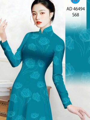 1786861726 830 Vai Ao Dai Hoa In 3D Thu Hut AD 46494
