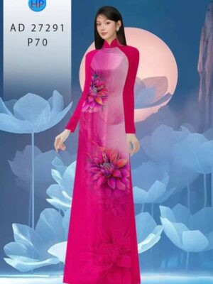 1787276587 573 Vai Ao Dai Hoa In 3D Doc Dao AD 27291