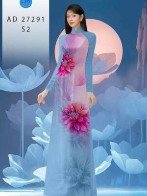 1787276588 222 Vai Ao Dai Hoa In 3D Doc Dao AD 27291