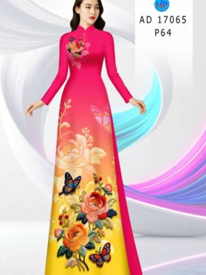 1787716725 667 Vai Ao Dai Hoa Hong Thiet Ke 2026 AD 17065