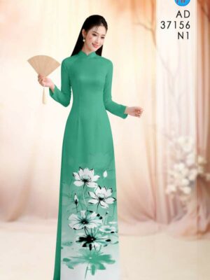 1788167807 195 Vai Ao Dai Hoa Sen Thiet Ke 2026 AD 37156