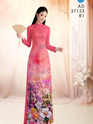 1788168172 472 Vai Ao Dai Hoa In 3D Doc Dao AD 37153