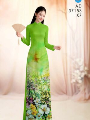 1788168172 716 Vai Ao Dai Hoa In 3D Doc Dao AD 37153