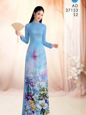 1788168173 32 Vai Ao Dai Hoa In 3D Doc Dao AD 37153