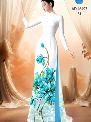Vai Ao Dai Hoa Cuc Thiet Ke 2026 AD 46497