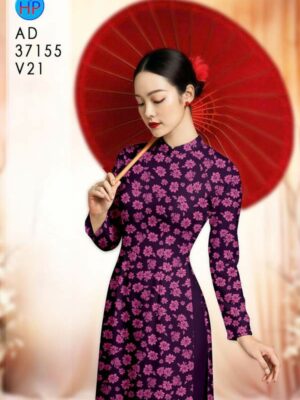 Vai Ao Dai Hoa Deu Kieu Moi AD 37155