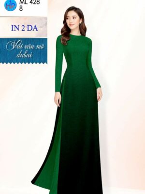 Vai Ao Dai Hoa In 4D Thiet Ke 2026 AD