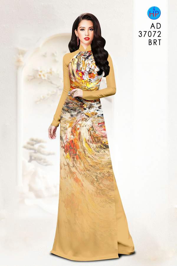 Vải Áo Dài Hoa Văn Kiểu Mới AD 37072 1 Vai Ao Dai Hoa Van Kieu Moi AD 37072