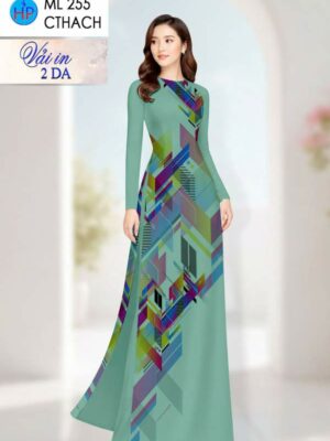 Vai Ao Dai Hoa Van Kieu Moi AD ML255
