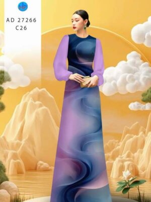 Vai Ao Dai Hoa Van Sang Trong AD 27266