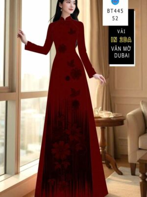 Vai Ao Dai In 4D Thiet Ke 2026 AD BT445