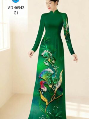 1788397769 3 Vai Ao Dai Hoa In 3D Sang Trong AD 46542