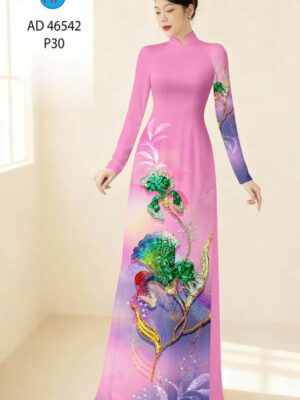 1788397770 502 Vai Ao Dai Hoa In 3D Sang Trong AD 46542