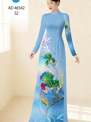 1788397770 956 Vai Ao Dai Hoa In 3D Sang Trong AD 46542