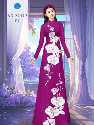 1788398146 738 Vai Ao Dai Hoa In 3D Moi Ra AD 27317