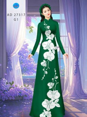 1788398146 765 Vai Ao Dai Hoa In 3D Moi Ra AD 27317