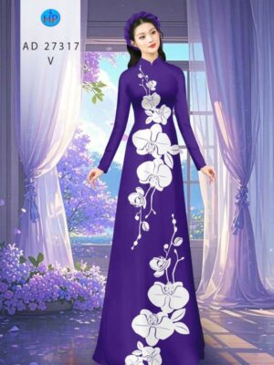 1788398147 510 Vai Ao Dai Hoa In 3D Moi Ra AD 27317