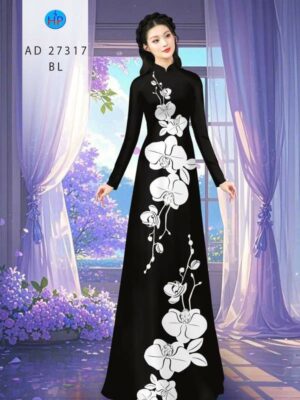 1788398147 802 Vai Ao Dai Hoa In 3D Moi Ra AD 27317