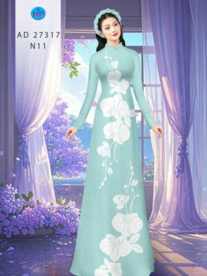 1788398148 482 Vai Ao Dai Hoa In 3D Moi Ra AD 27317