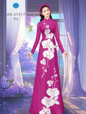 1788398148 863 Vai Ao Dai Hoa In 3D Moi Ra AD 27317