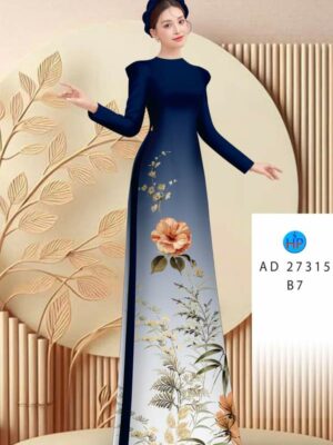 1788399158 404 Vai Ao Dai Hoa In 3D Vua Ra AD 27315