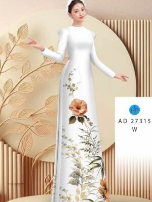 1788399159 225 Vai Ao Dai Hoa In 3D Vua Ra AD 27315