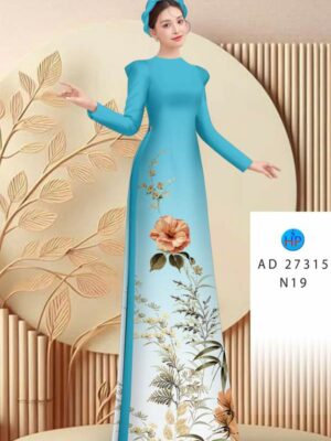 1788399159 259 Vai Ao Dai Hoa In 3D Vua Ra AD 27315