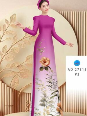 1788399159 649 Vai Ao Dai Hoa In 3D Vua Ra AD 27315