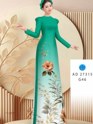 1788399159 664 Vai Ao Dai Hoa In 3D Vua Ra AD 27315